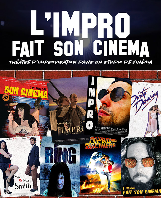 Affiche de l'impro fait son cinema